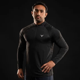 Black Camo Long Sleeve Shirt