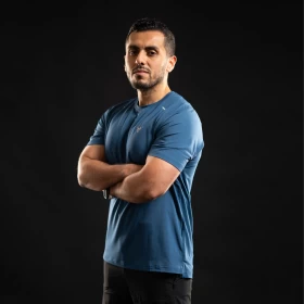 Men's Regular Fit Performance Tee - Ocean Teal